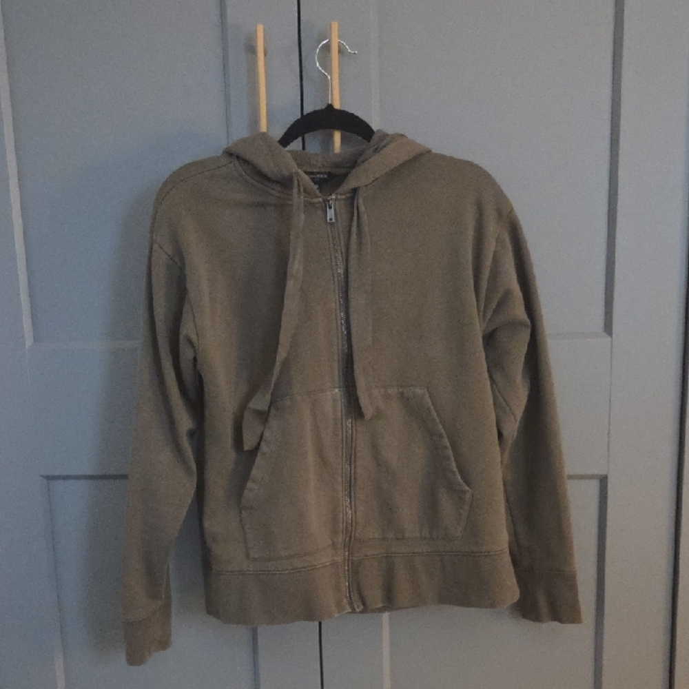 Banana Republic Charcoal Fleece Jacket